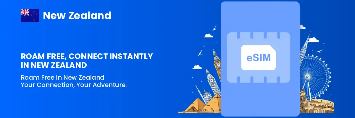 Buy New Zealand eSIM for Tourists
