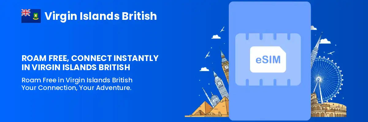 Buy Virgin Islands British eSIM for Tourists