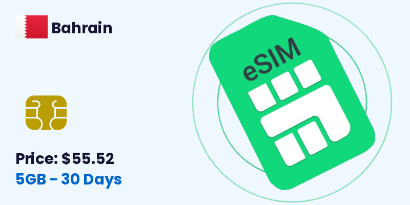 Bahrain Esim 5 Gb 30 Days