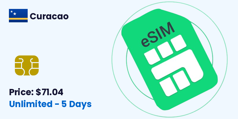 Curacao Esim Unlimited 5 Days
