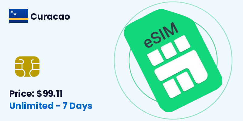 Curacao Esim Unlimited 7 Days