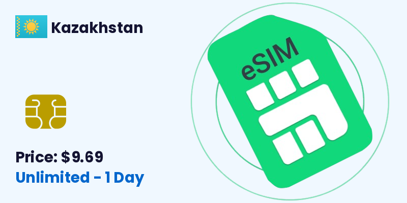 Kazakhstan Esim Unlimited 1 Day