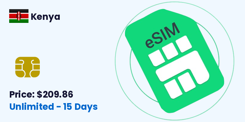 Kenya Esim Unlimited 15 Days