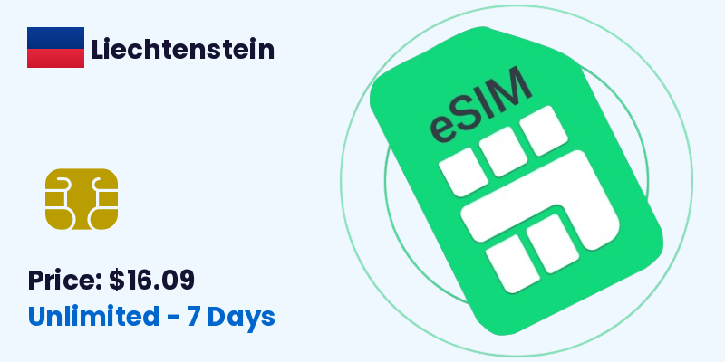 Liechtenstein Esim Unlimited 7 Days