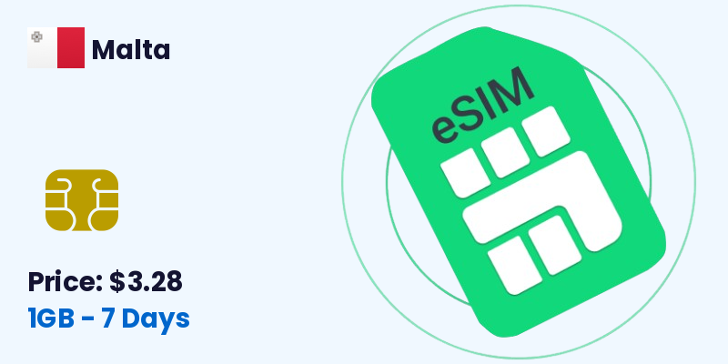 Malta Esim 1 Gb 7 Days