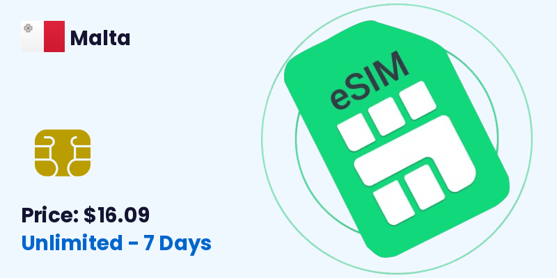 Malta Esim Unlimited 7 Days