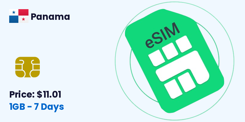 Panama Esim 1 Gb 7 Days
