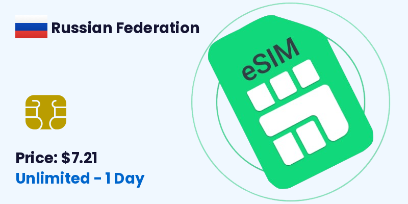 Russian Federation Esim Unlimited 1 Day